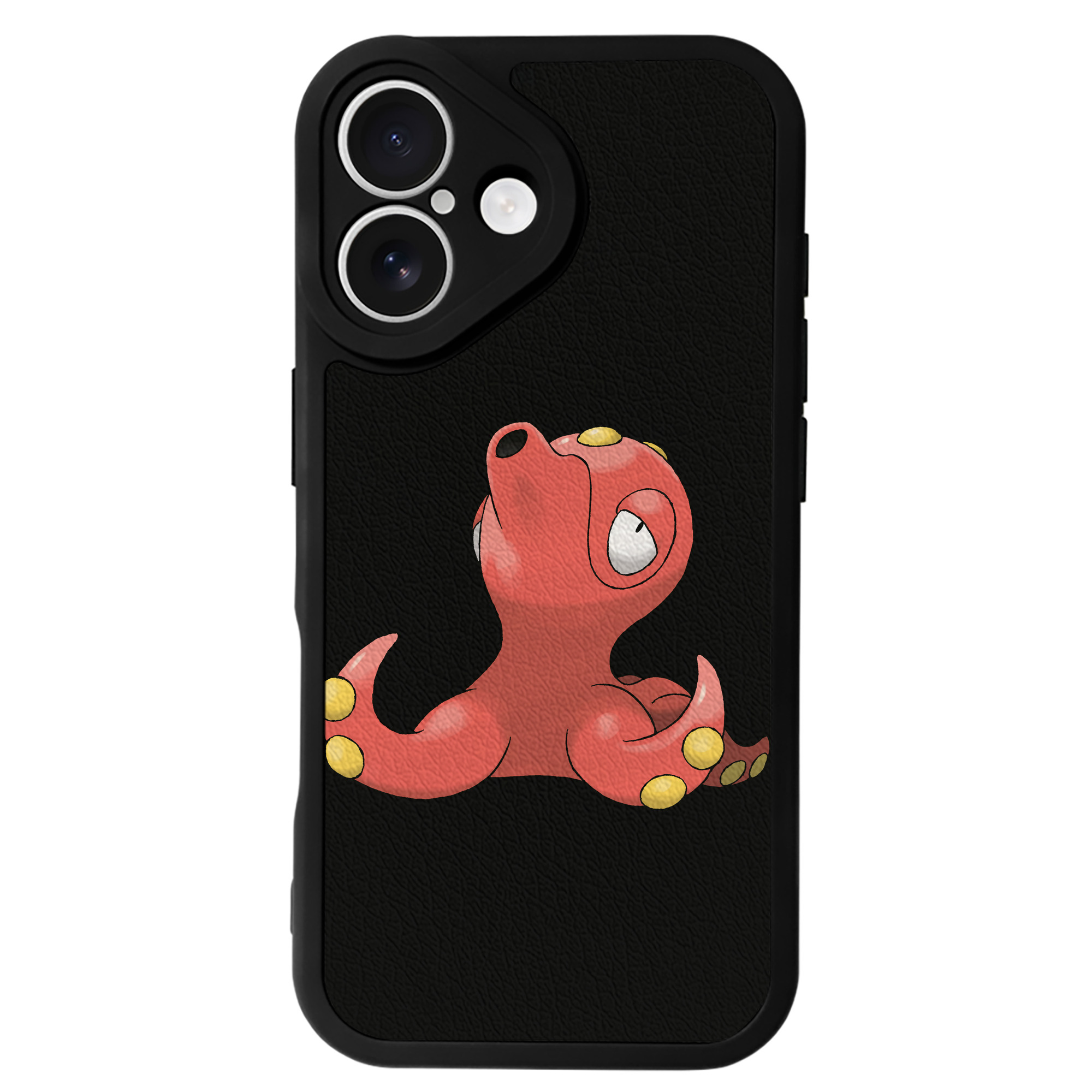 （画像用） ポケットモンスター Pokémon 【iPhone 16シリーズ対応】シリコンスマホケース（レザー調） 材質：シリコン